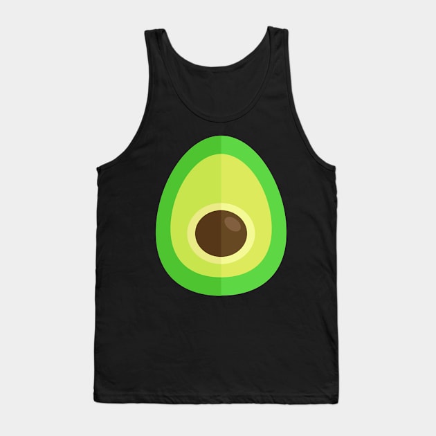 avocado healthy Tank Top by FromBerlinGift